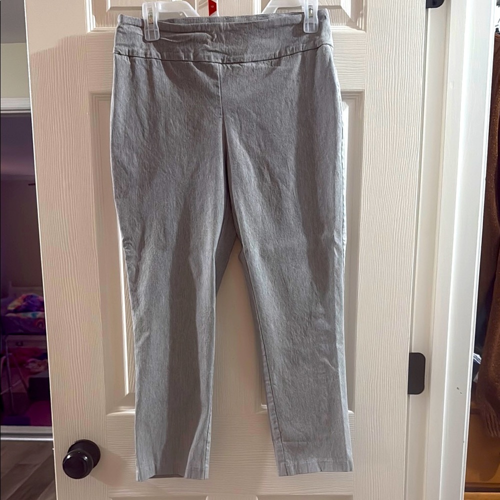 Tribal Gray Cropped Dress Pants – Size 10P